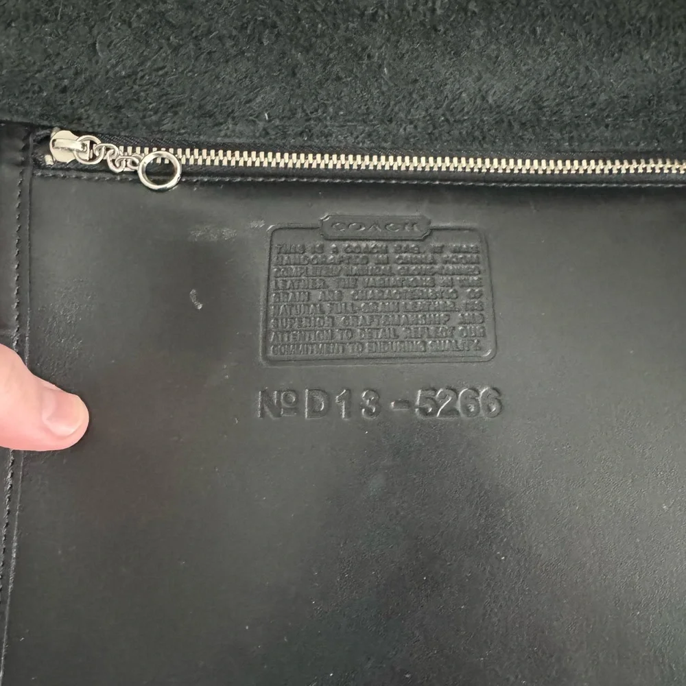 Coach Vintage Beekman Briefcase Crossbody - Picture 9 of 10